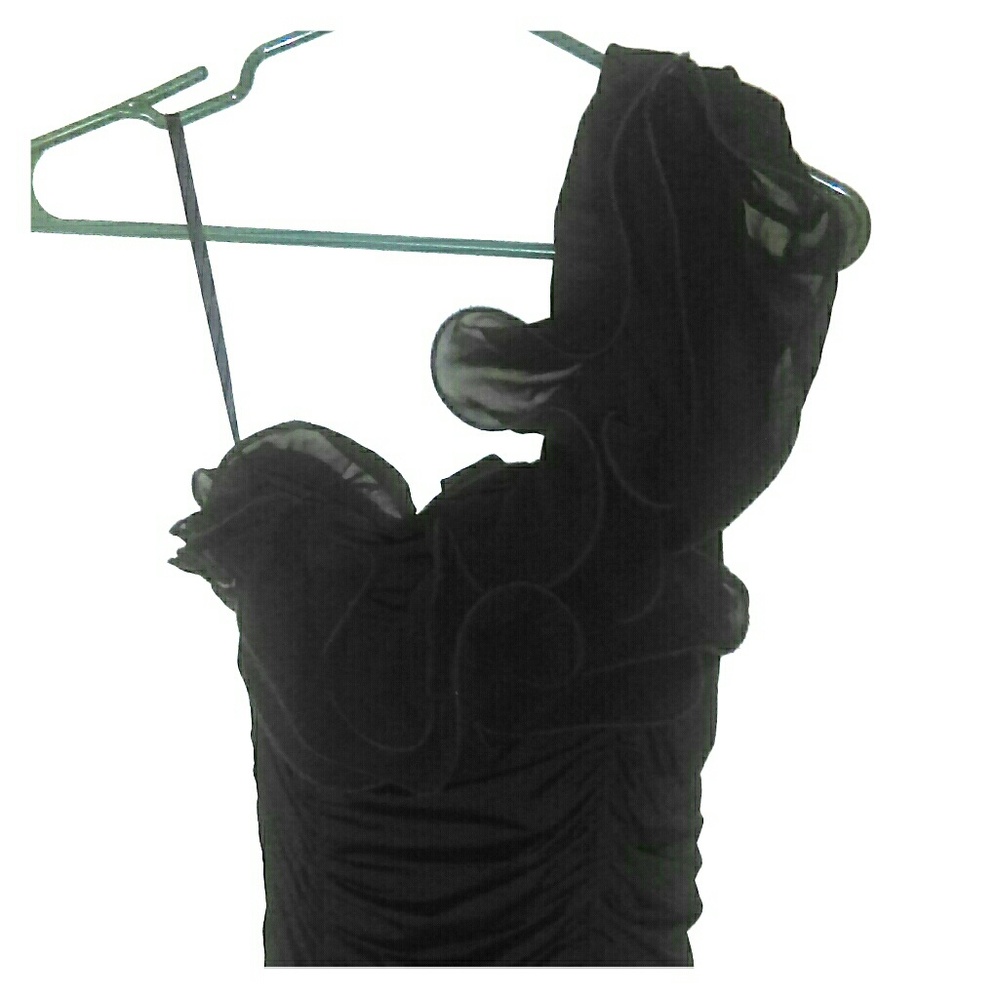 Gorgeous black midi dress